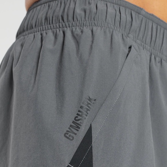 Gymshark Charcoal Athletic Shorts - Picture 5 of 10